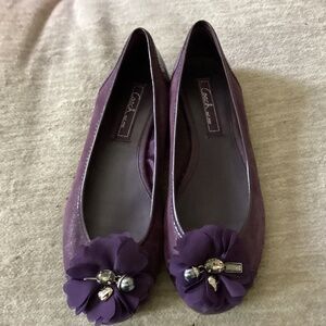 Coach Purple Flats Size 7